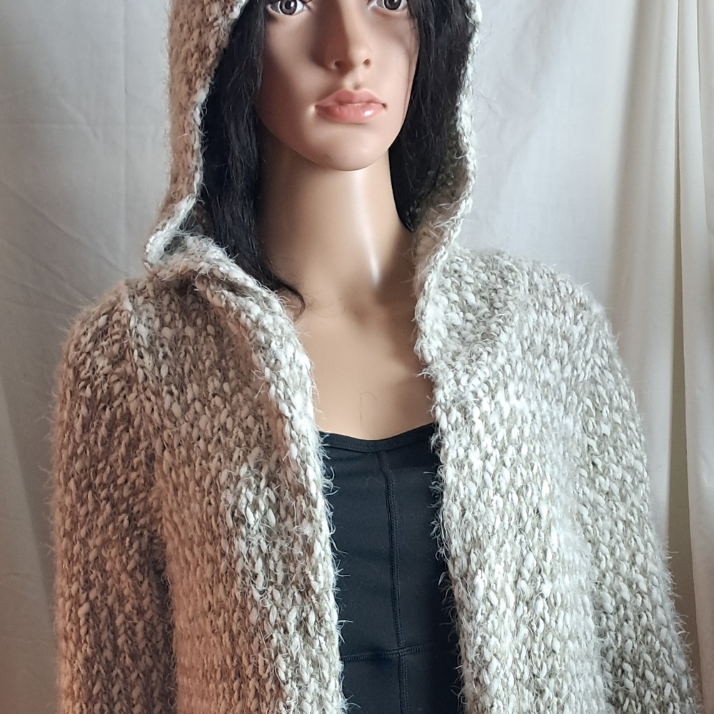 Women's Cadence Soft Hooded Knit Cardigan Size Medium